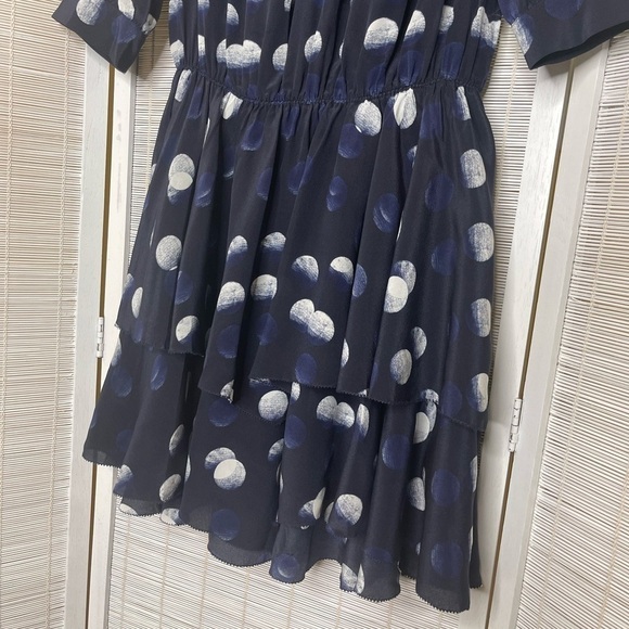 Zadig & Voltaire Rooka Dots Marine Dress Size XS NWT - Picture 4 of 13